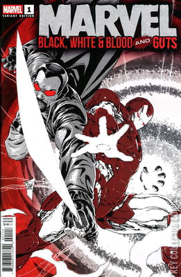 Marvel: Black, White & Blood and Guts