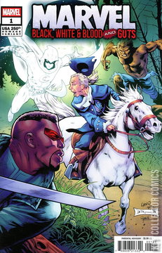 Variant Cover for Marvel: Black, White & Blood and Guts #1