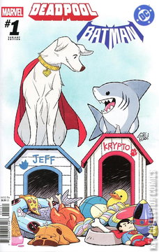 Variant Cover for Deadpool / Batman #1