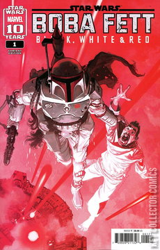 Variant Cover for Star Wars: Boba Fett - Black, White & Red #1