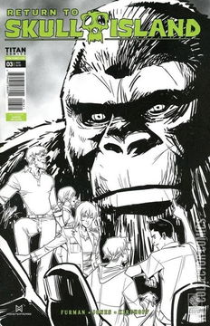 Variant Cover for Return to Skull Island #3