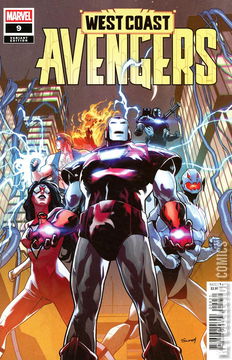 Variant Cover for West Coast Avengers #9
