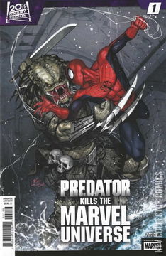 Variant Cover for Predator Kills the Marvel Universe #1