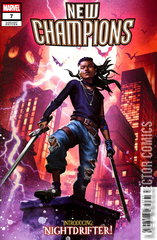 Variant Cover for New Champions #7