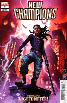 Variant Cover for New Champions #7
