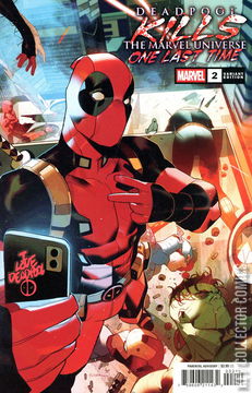 Variant Cover for Deadpool Kills the Marvel Universe One Last Time #2