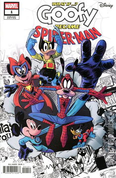Variant Cover for What If...Goofy Became Spider-Man #1
