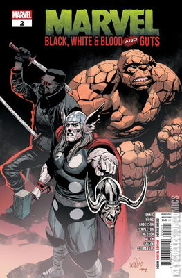 Marvel: Black, White & Blood and Guts