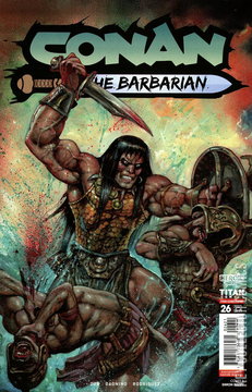 Variant Cover for Conan the Barbarian #26