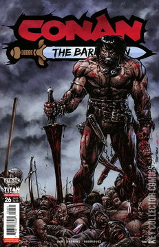 Variant Cover for Conan the Barbarian #26