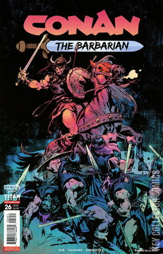 Variant Cover for Conan the Barbarian #26