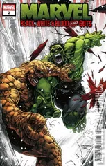 Variant Cover for Marvel: Black, White & Blood and Guts #2