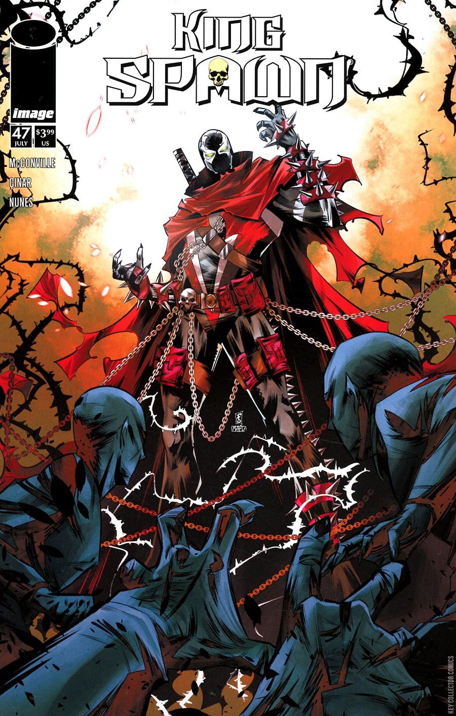 Cover art for King Spawn #47