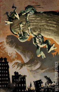 Variant Cover for Teenage Mutant Ninja Turtles x Godzilla #1