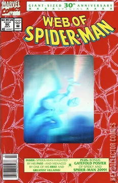 Variant Cover for Web of Spider-Man #90