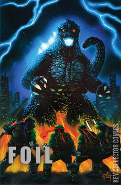 Variant Cover for Teenage Mutant Ninja Turtles x Godzilla #1