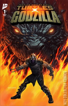 Variant Cover for Teenage Mutant Ninja Turtles x Godzilla #1