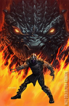 Variant Cover for Teenage Mutant Ninja Turtles x Godzilla #1