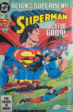 Variant Cover for Superman #82