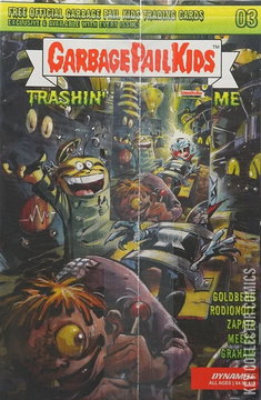 Variant Cover for Garbage Pail Kids: Trashin' Through Time #3