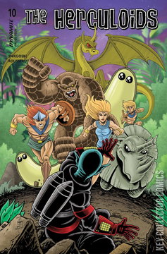Variant Cover for Herculoids #10