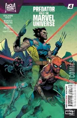 Cover for Predator Kills the Marvel Universe #4
