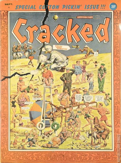 Cover art for Cracked #4