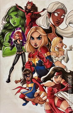 Variant Cover for Women of Marvel #1