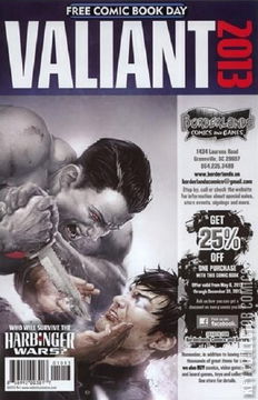 Variant Cover for Free Comic Book Day 2013: Valiant Comics #1