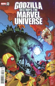Godzilla Destroys the Marvel Universe #5
