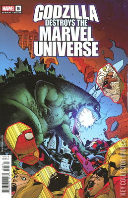 Godzilla Destroys the Marvel Universe