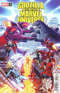 Godzilla Destroys the Marvel Universe #5