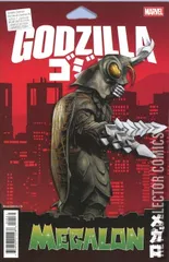 Variant Cover for Godzilla Destroys the Marvel Universe #5