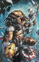 Variant Cover for Predator Kills the Marvel Universe #1