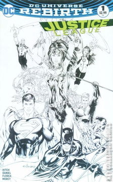 Variant Cover for Justice League #1