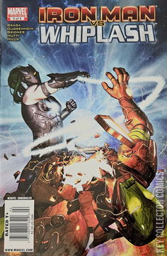 Variant Cover for Iron Man vs. Whiplash #3