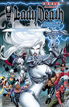 Variant Cover for Lady Death: Cybernetic Desecration #1