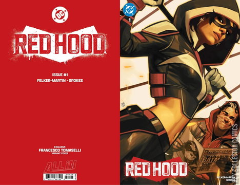 Variant Cover for Red Hood #1