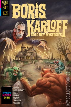 Variant Cover for Boris Karloff: Gold Key Mysteries #1