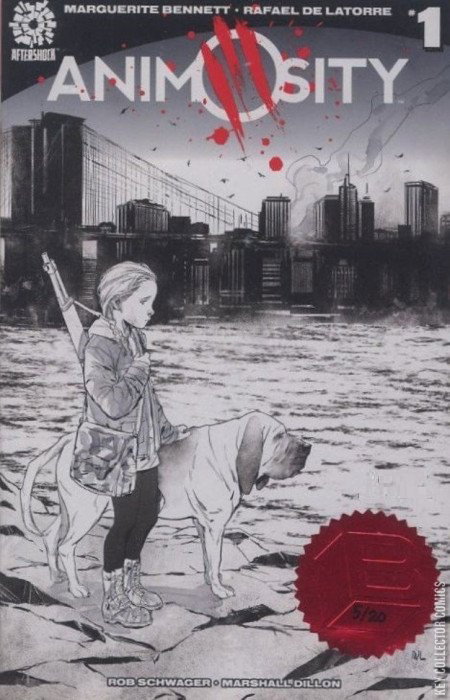 Animosity #1 Embossed Published August 2016 | Key Colle