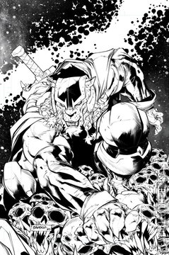 Variant Cover for Invincible Universe: Battle Beast #4