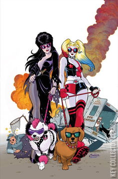 Variant Cover for Harley Quinn x Elvira #2