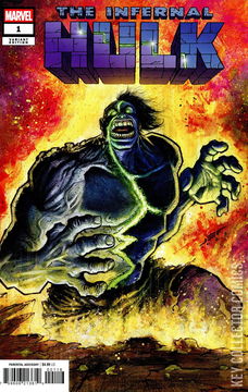 Variant Cover for Infernal Hulk #1