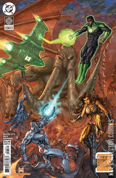 Variant Cover for Justice League vs. Godzilla vs. Kong #5