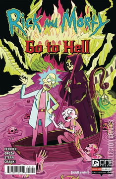 Variant Cover for Rick and Morty Go to Hell #1