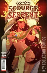 Variant Cover for Conan the Barbarian: Scourge of the Serpent #3