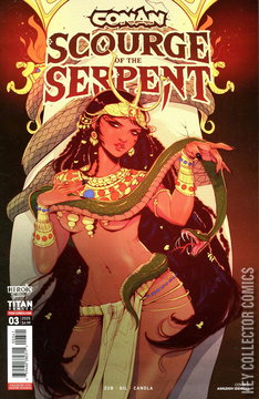 Variant Cover for Conan the Barbarian: Scourge of the Serpent #3