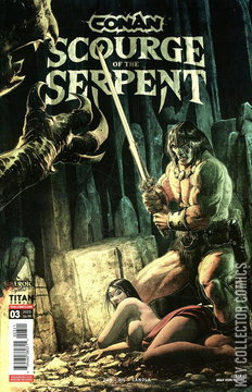Variant Cover for Conan the Barbarian: Scourge of the Serpent #3