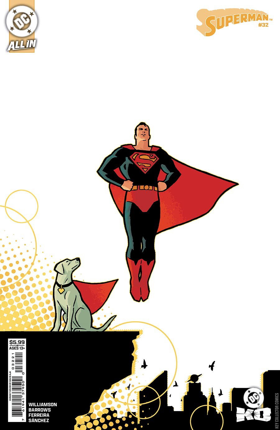 Superman #32 Variant Published November 2025 | Key Col