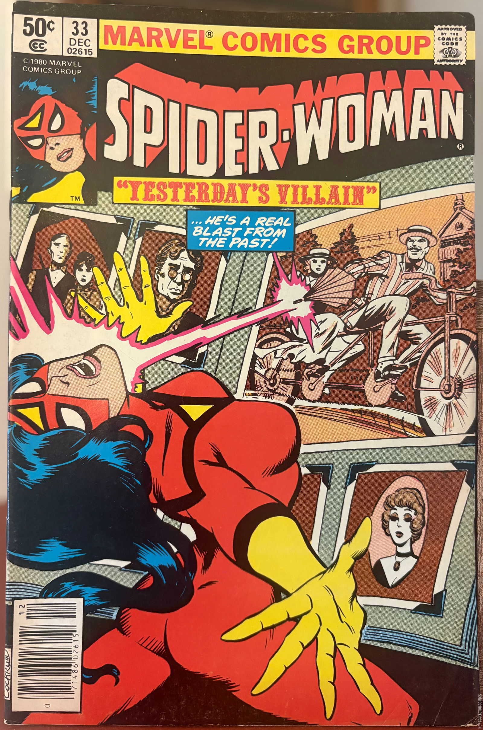 Cover art for Spider-Woman #33 